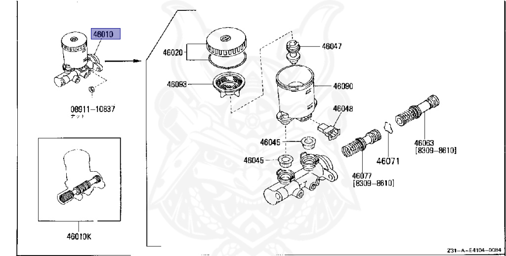 Nissan - Fairlady Z - Z31 - 1984 - ZX - MANUAL TRANSMISSION(MT) - HIYOJYUN ROOFU (Z#) - VG30T