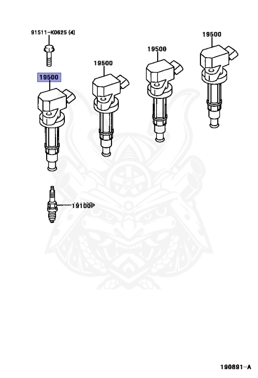 90919-02236 - Toyota - Coil Assemblies, Ignition - Nengun