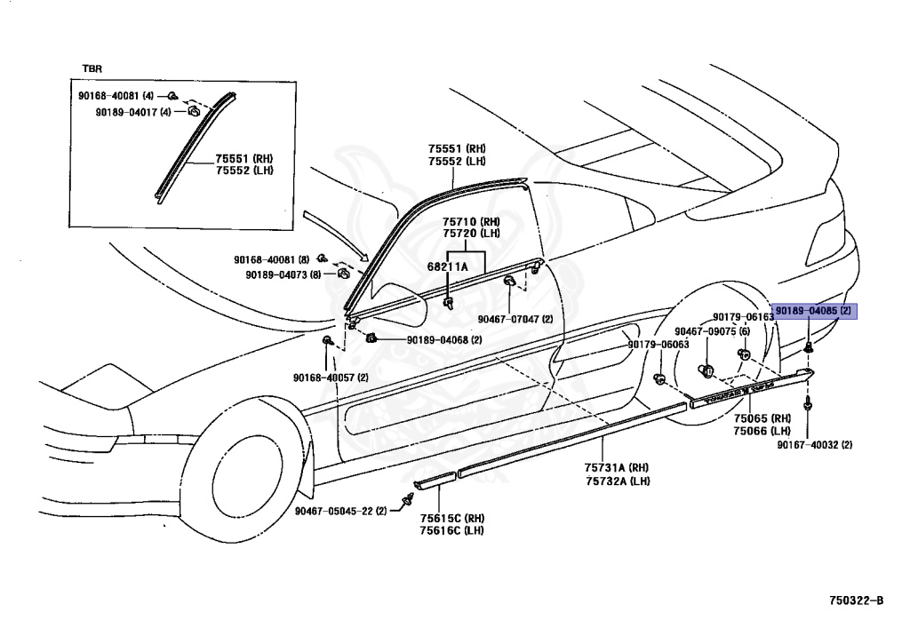 Toyota - MR2 - SW20 - 1994 - GG LIMITED TYPE - T-BAR ROOF - Manual - 3SGE
