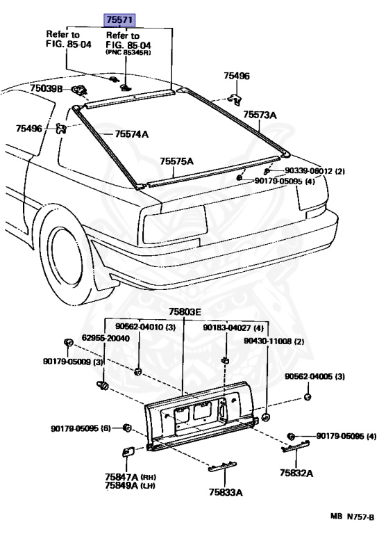 Toyota - Supra A70 MKIII - MA70 - 1990 - GT TURBO TYPE - LIFTBACK (AERO TOP) - Manual - 7MGTEU