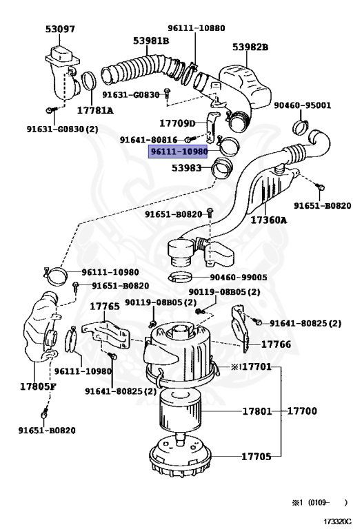 Toyota - Dyna - XZU306 - 2001 - Automatic - S05D