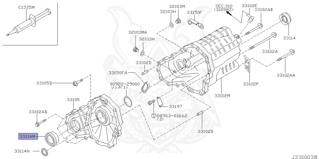 Nissan - Skyline - V35 - 2001 - 250GT - SEDAN(S) - 2 WHEEL DRIVE(2WD) - AUTOMATIC-FLOOR SHIFT(AT.F4) - VQ25DD