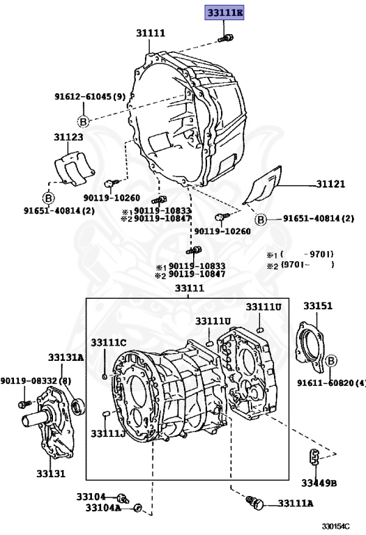 Toyota - Chaser - JZX100 - 1996 - TOURER V TYPE - Manual - 1JZGTE