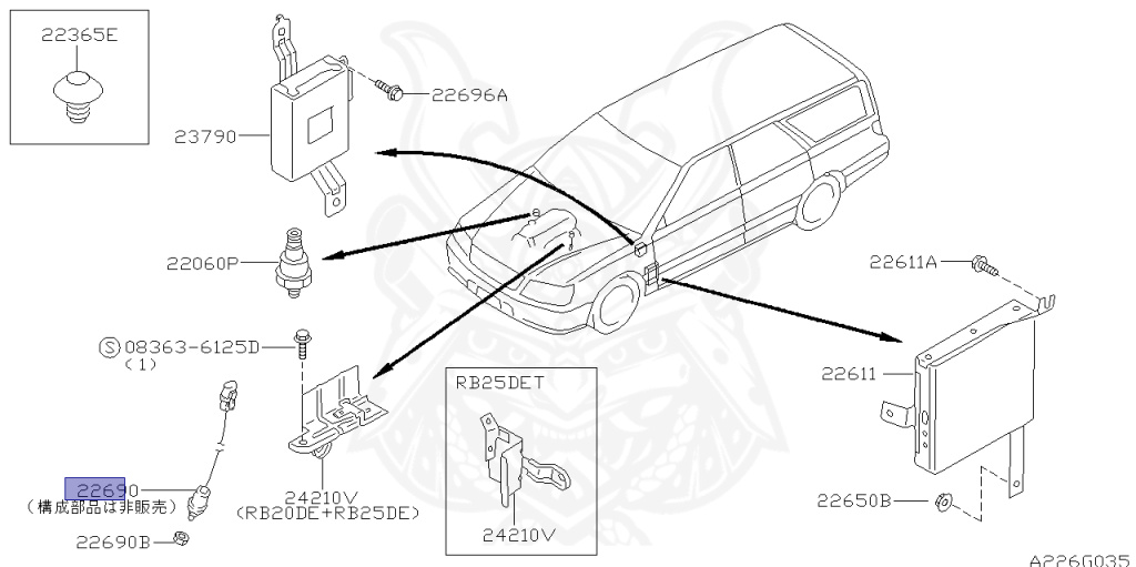  まとめ 22690-83T10 - Nissan - Heated Oxygen Sensor - Nengun Performance