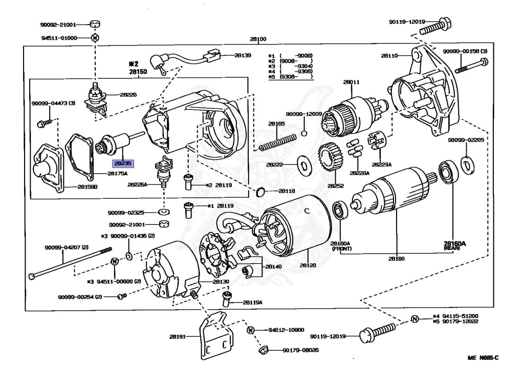 その他 R 28235-17030 - Toyota - Plunger, Magnet Switch - Nengun Performance