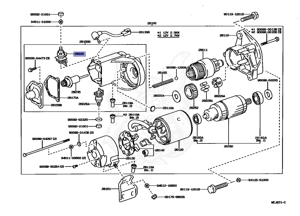 ダイハツ ホンダ - ホンダ 純正 CRF450L スターターギヤーB 12T/39Tの通販