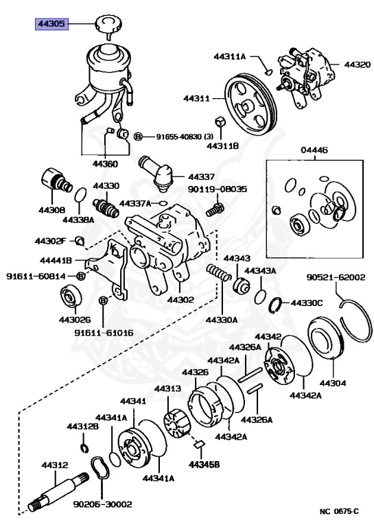 Toyota - Crown - GS131 - 1990 - SUPER SALOON EXTRA TYPE - SEDAN - Manual - 1GFE