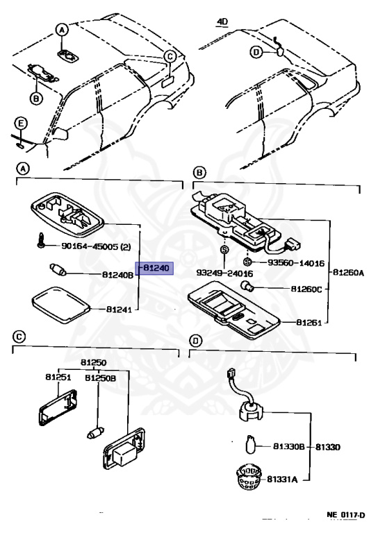 Toyota - Sprinter - AE95G - 1990 - RV SPETIAL TYPE - WAGON - Manual - 4AFE
