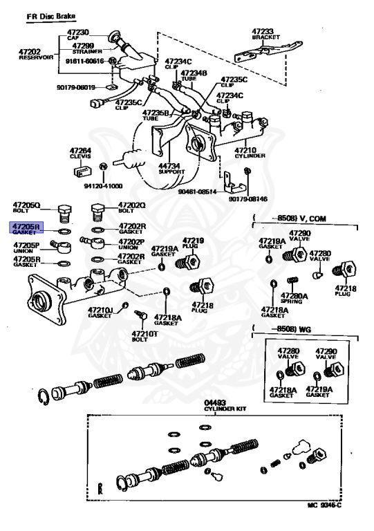 Toyota - Hiace - LH51G - 1984 - SUPER CUSTOM TYPE - WAGON - Manual - 2L