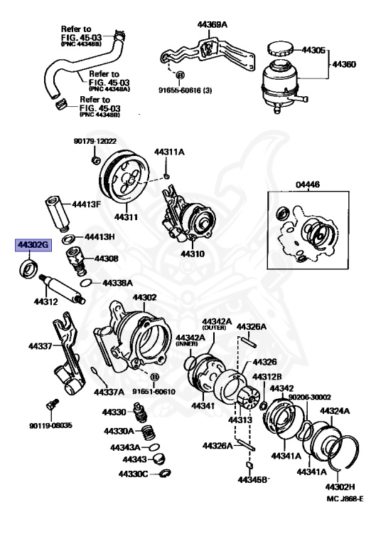 Toyota - Starlet - NP80 - 1994 - SOL TYPE - 3-DOOR - Manual - 1N