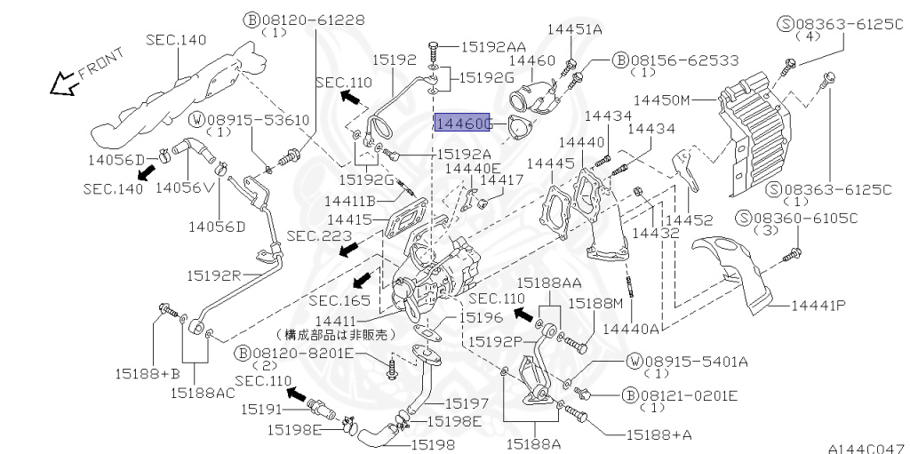 Nissan - Skyline - R34 25GTT - ER34 - 1998 - 25GT TURBO - 4 DOOR SEDAN(4S) - AUTOMATIC-FLOOR SHIFT(AT.F4) - Hi-Cas 2-Link (HI.2WD) - RB25DET