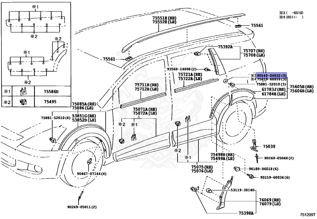 Toyota - Wish - ANE11W - 2003 - Z TYPE - 1AZFSE