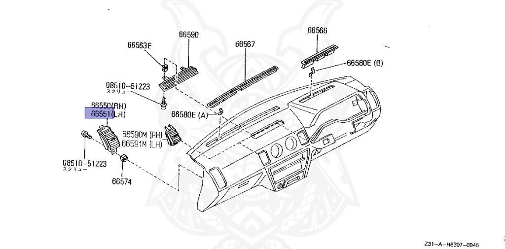 Nissan - Fairlady Z - Z31 - 1986 - ZR1 - MANUAL TRANSMISSION(MT) - Hyojiun Roof (Z#) - RB20DT