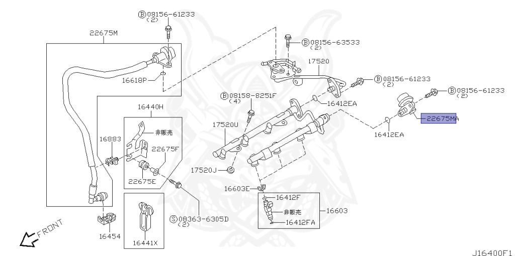 22675-5Y760 - Nissan - Fuel Damper Assembly - Nengun Performance