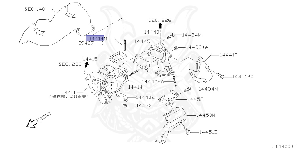Nissan - Silvia - S14 - 1997 - KS - HARDTOP(K) - MANUAL TRANSMISSION(MT) - TWO WHEELS STEERING(2WS) - SR20DET