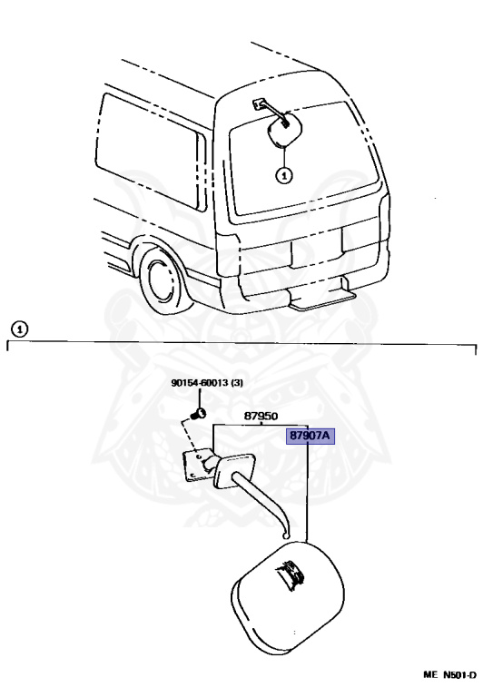 Toyota - Hiace - RZH101G - 1996 - SUPER CUSTOM LIMITED TYPE - 4-DOOR - Automatic - 2RZE