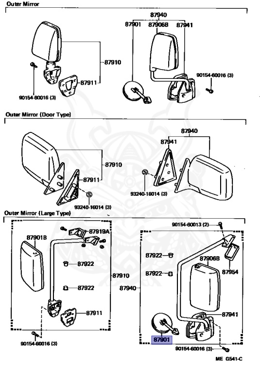 Toyota - Van - YM30G - 1987 - FX-V TYPE - WAGON - Automatic - 2YU