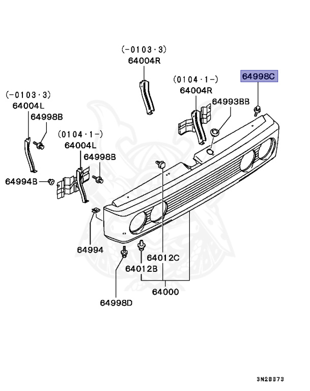 Mitsubishi - Minicab - U65W - 2000 - LRXE - 4A31