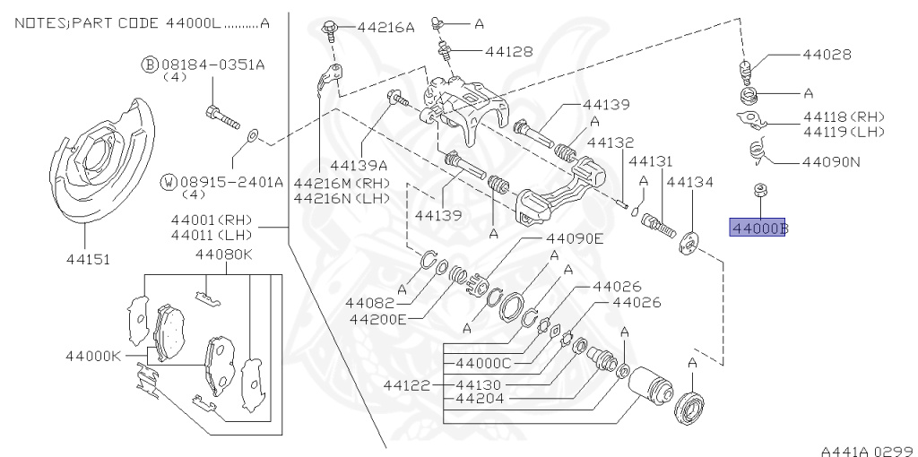 ぱわー ぴぱ 44139ZK80A Genuine Nissan PIN 44139-ZK80A | eBay
