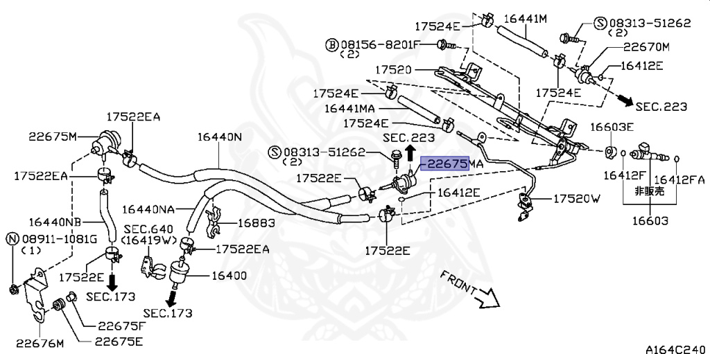 Nissan - Skyline - R34 25GTT - ER34 - 1998 - 25GT TURBO - 4 DOOR SEDAN(4S) - AUTOMATIC-FLOOR SHIFT(AT.F4) - Hi-Cas 2-Link (HI.2WD) - RB25DET