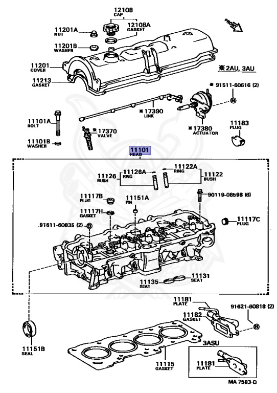 Toyota - Tercel - AL25 - 1985 - GX TYPE - 4 DOOR - Automatic - 3AU