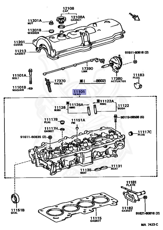 Toyota - MR2 - AW10 - 1987 - S TYPE - COUPE - Automatic - 3ALU