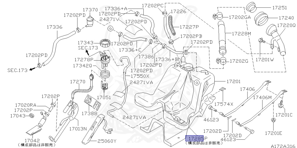 Nissan - Skyline - R34 25GT - ENR34 - 2002 - 25GT FOUR - 4 DOOR SEDAN(4S) - MANUAL TRANS 5-SPEED(MT.F5) - Hi-cast 4-link (IRS.4WD) - RB25DE