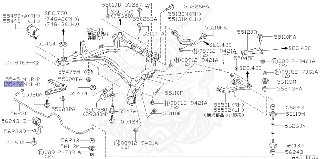Nissan - Skyline GT-R - BNR34 - 1999 - GT-R V spec - 2-door hardtop (2K) - MANUAL MISSION 6-SPEED(MT.F6) - Hi-Cas 4-Link (HI.4WD) - RB26DETT