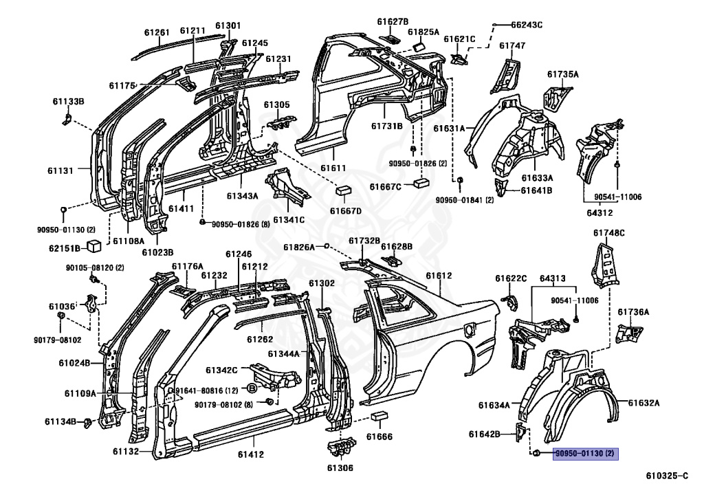 Toyota - Sprinter Levin - AE111 - 1999 - BZ-G TYPE - COUPE - Manual - 4AGE