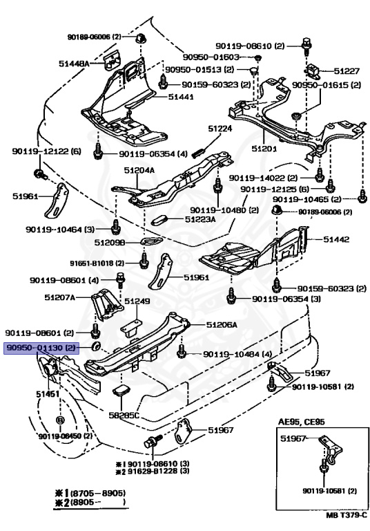 Toyota - Sprinter - EE90 - 1990 - DX TYPE - 4-DOOR - Automatic - 2E