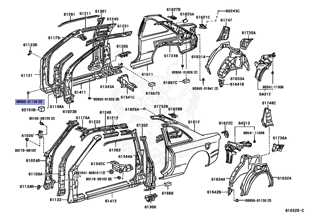 Toyota - Sprinter Levin - AE111 - 1998 - BZ-R TYPE - COUPE - Manual - 4AGE