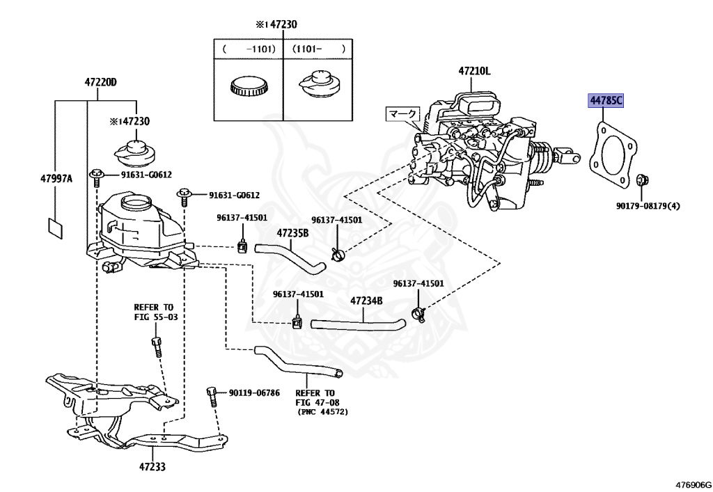 44785-12040 - Toyota - Gasket, Brake Booster - Nengun Performance