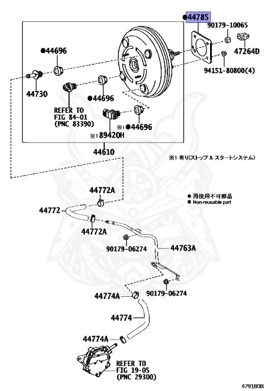 44785-12040 - Toyota - Gasket, Brake Booster - Nengun Performance
