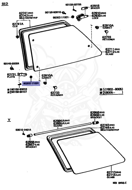 90202-11001 - Toyota - Gasket - Nengun Performance