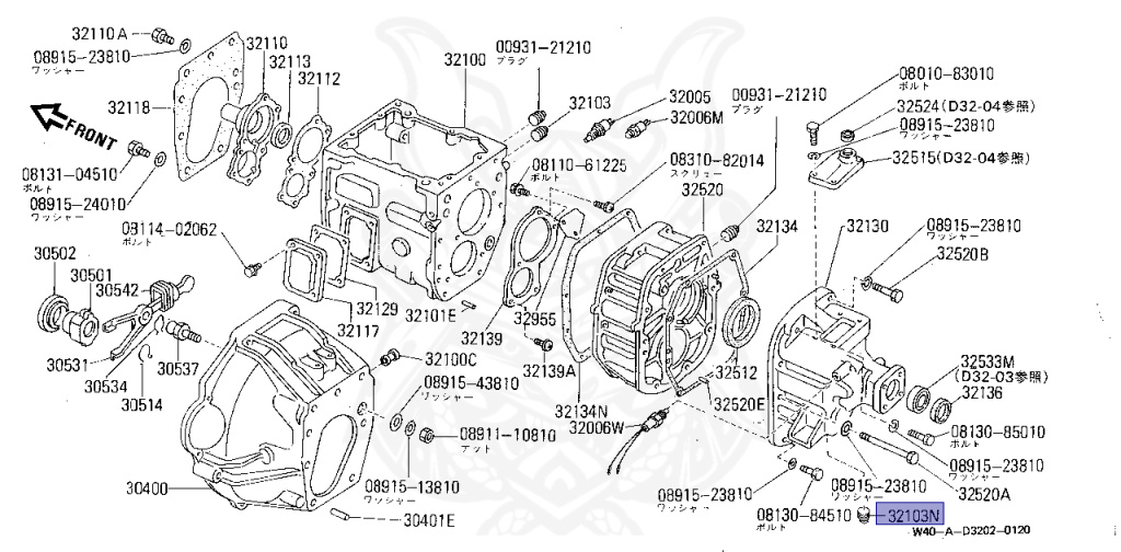 Nissan - Civilian - W40 - 1982 - CT - SHORT BODY(SB) - MANUAL TRANSMISSION(MT) - STANDARD GRADE(STD) - Standard roof (LR) - ED33