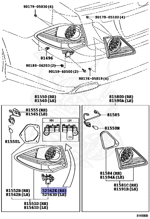 Toyota - Crown - GRS204 - 2008 - ATHLETEATHLETE I-FOUR TYPE - 2GRFSE