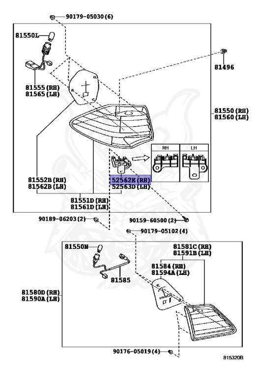 Toyota - Crown - GWS204 - 2010 - HYBRID - 2GRFSE