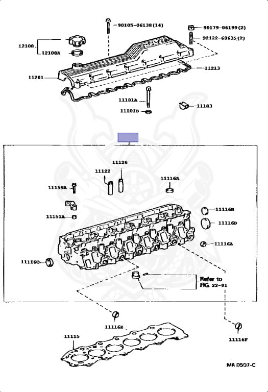 11101-17050 - Toyota - Head Sub-assy, Cylinder - Nengun Performance