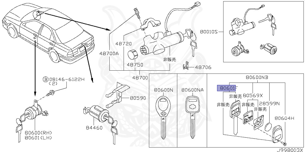 Nissan - Sunny - B15 - 2002 - EX SALOON - SEDAN(S) - 2 WHEEL DRIVE(2WD) - AUTOMATIC-FLOOR SHIFT(AT.F4) - QG13DE