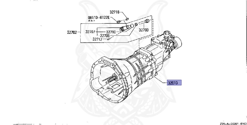 Nissan - Fairlady Z - Z31 - 1989 - ZR - MANUAL TRANSMISSION(MT) - T-bar roof (KZ#) - VG30D