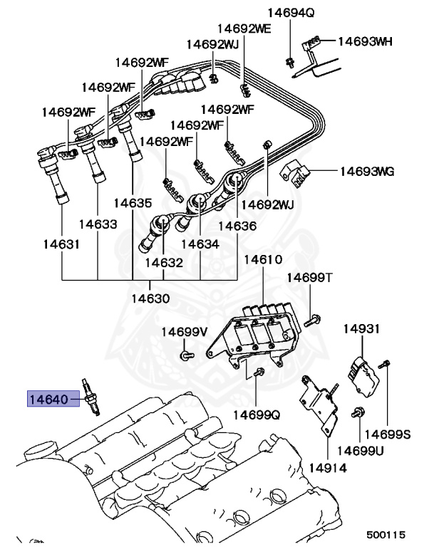 MS851347 - Mitsubishi - Spark Plug - Nengun Performance