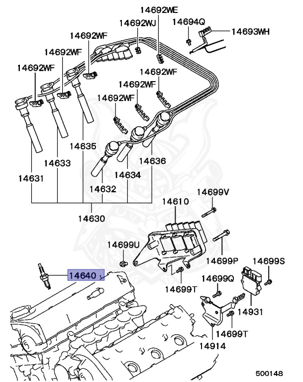 MS851347 - Mitsubishi - Spark Plug - Nengun Performance