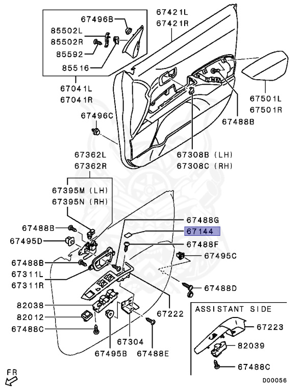 Mitsubishi - Outlander - CW5W - 2005 - XTHHZ - 4B12