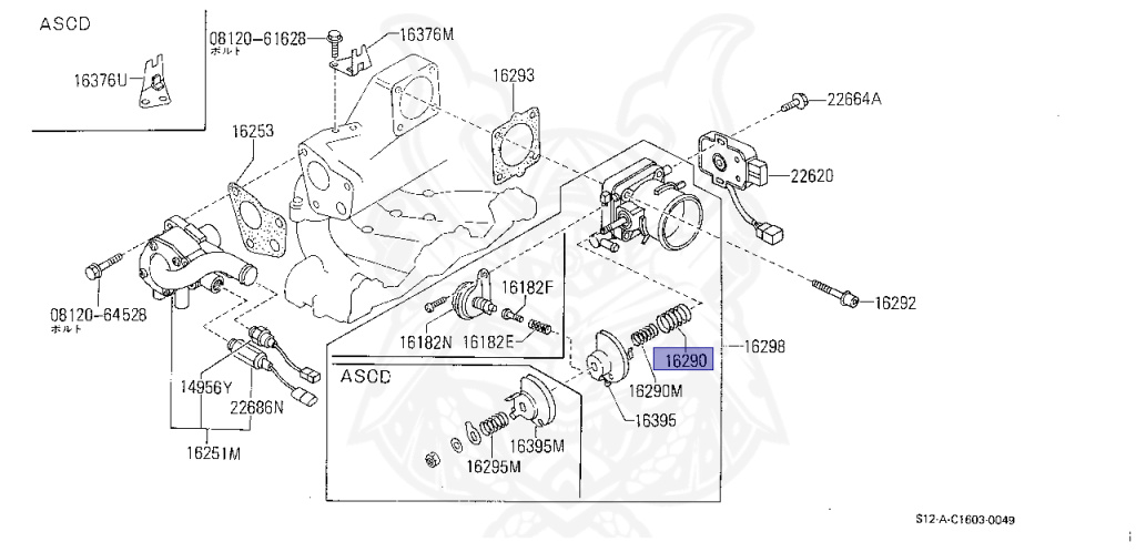 16160-02F00 - Nissan - Spring, Throttle Return - Nengun Performance