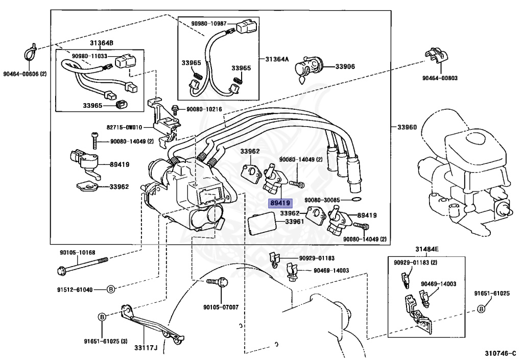 ありあり　5点 89419-0W020 - Toyota - Clutch Stroke Sensor - Nengun Performance