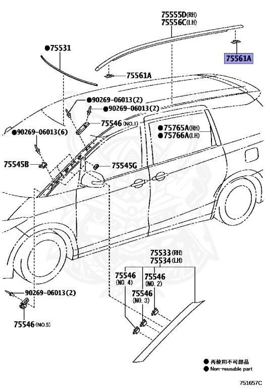 Toyota - Estima Hybrid - AHR20W - 2007 - TYPE X - 2AZFXE