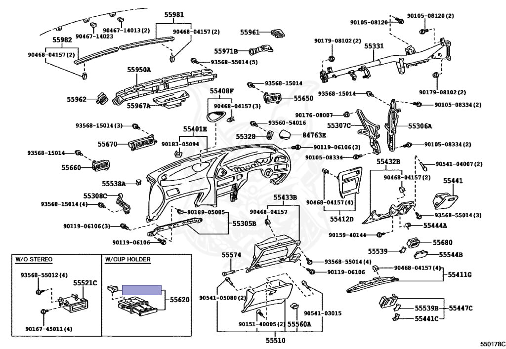 ユウ 55631-32013 - Toyota - Connector - Nengun Performance