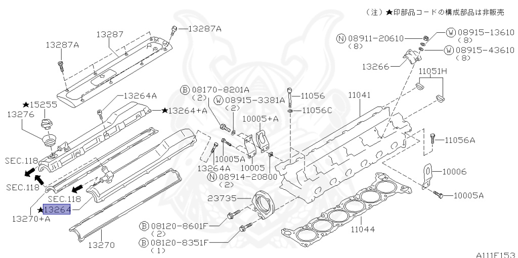 Nissan - Stagea - WC34 - 2000 - 25RS - WAGON(W) - 2 WHEEL DRIVE(2WD) - AUTOMATIC TRANSMISSION(AT) - RB25DE