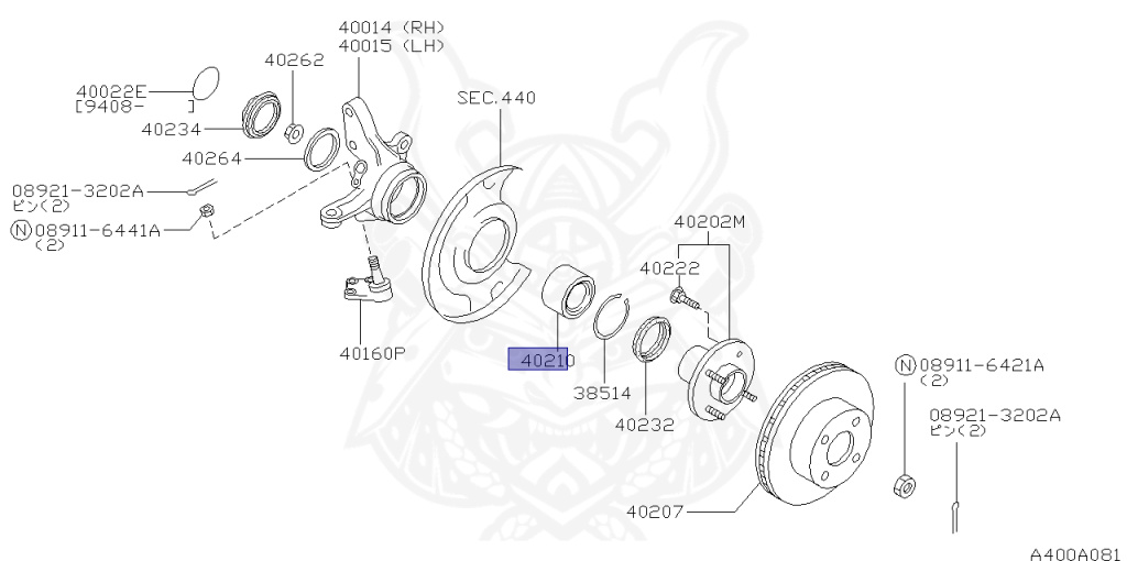 Nissan - Serena - C23 - 1997 - FX - WAGON(W) - 2 WHEEL DRIVE(2WD) - AUTOMATIC TRANSMISSION(AT) - CD20ET