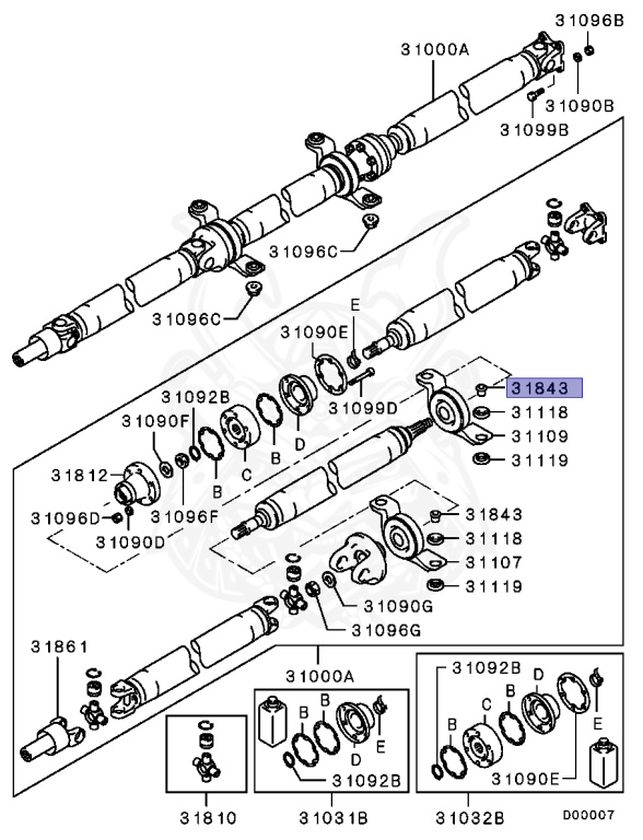 Mitsubishi - Lancer - CS2A - 2007 - STUCZ3 - 4G15